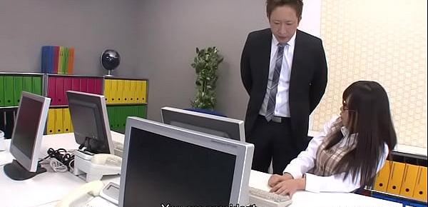  Japanese office lady, Mikuru Mio got banged at work, uncensored